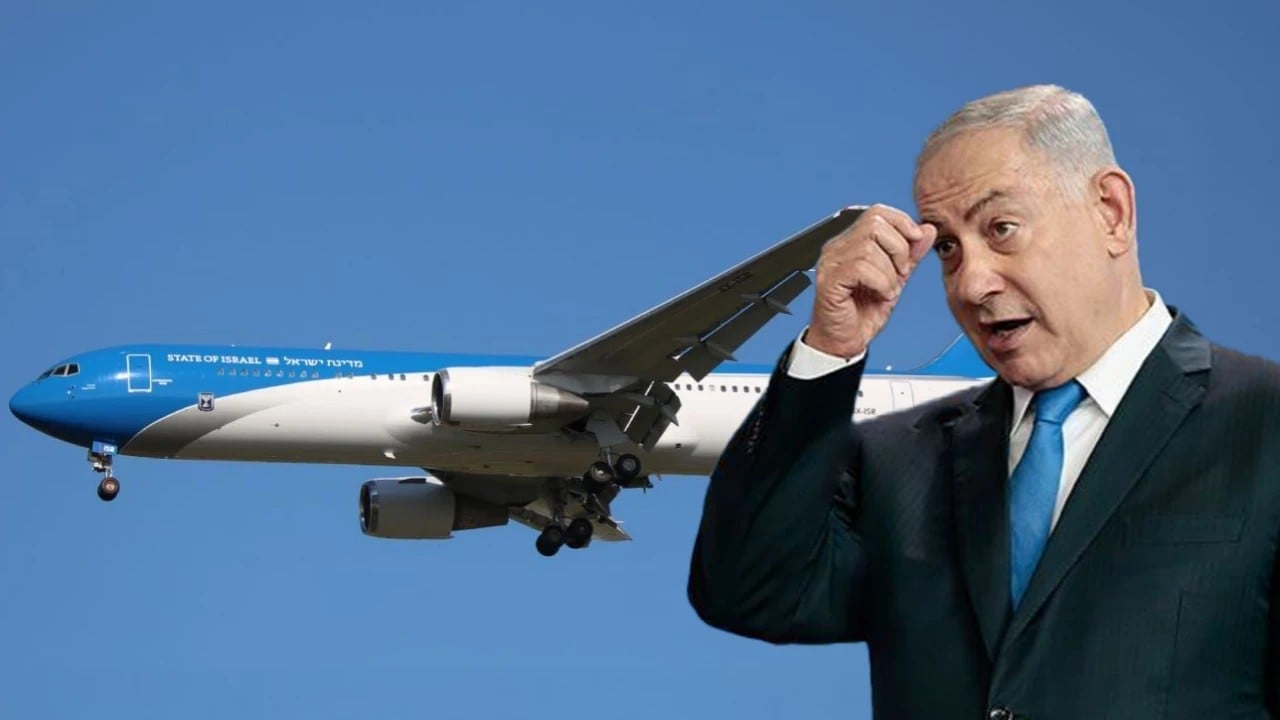 Foto - Sıcak gelişme: Netanyahu'nun uçağı o ülkeye kaçırıldı