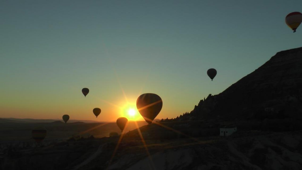 Foto - Sıcak hava balonlarına rüzgar engeli