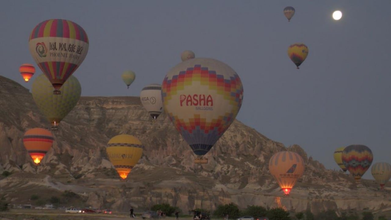 Foto - Sıcak hava balonlarına rüzgar engeli