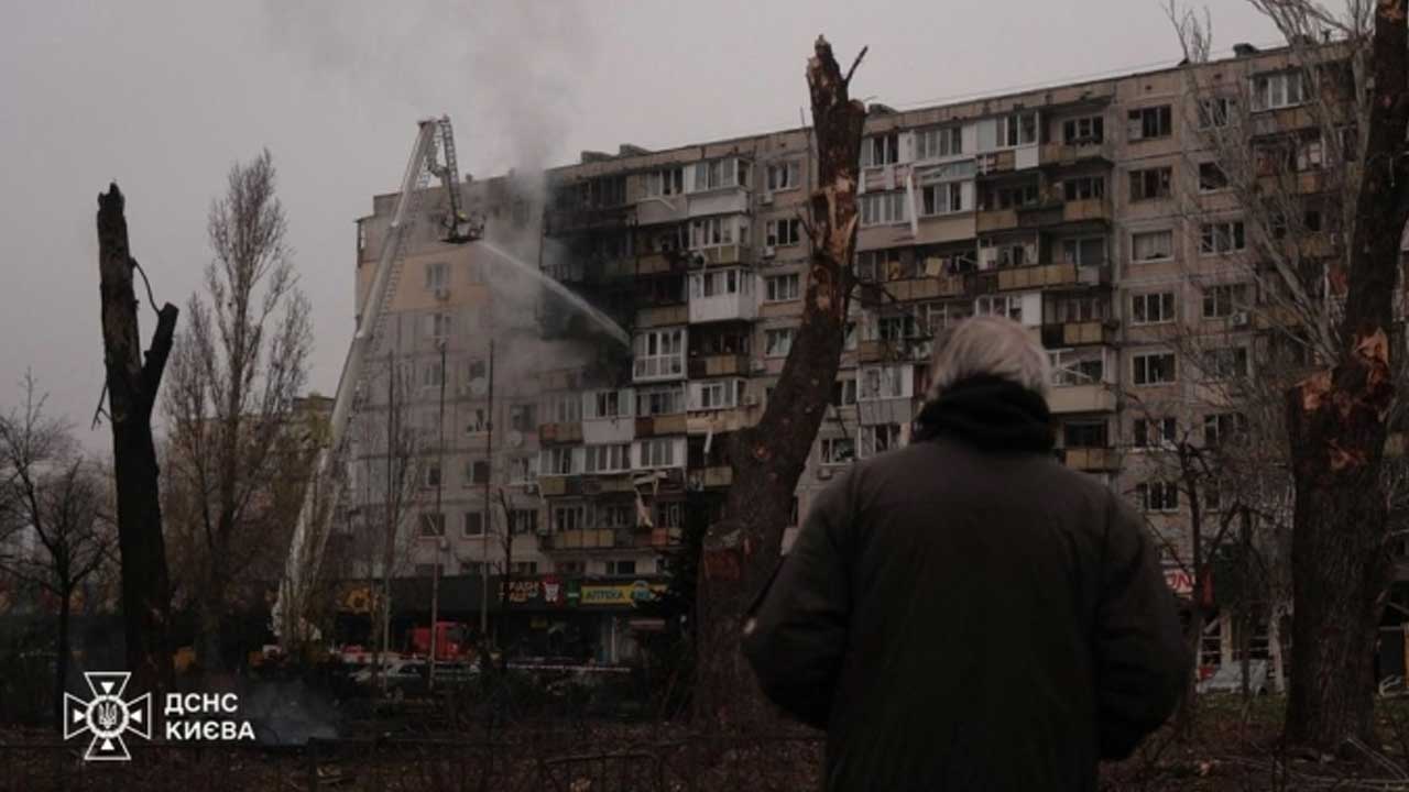 Foto - Sıcak saatler! Rusya 36 füze ve 600 İHA ile saldırdı