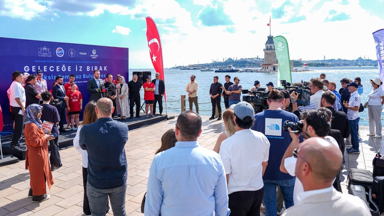 Foto - Sıfır Atık Vakfı’ndan ‘Üsküdar’da Plastiksiz Temmuz Buluşması’: İstanbul Boğazı’nda geleceğe iz bıraktılar