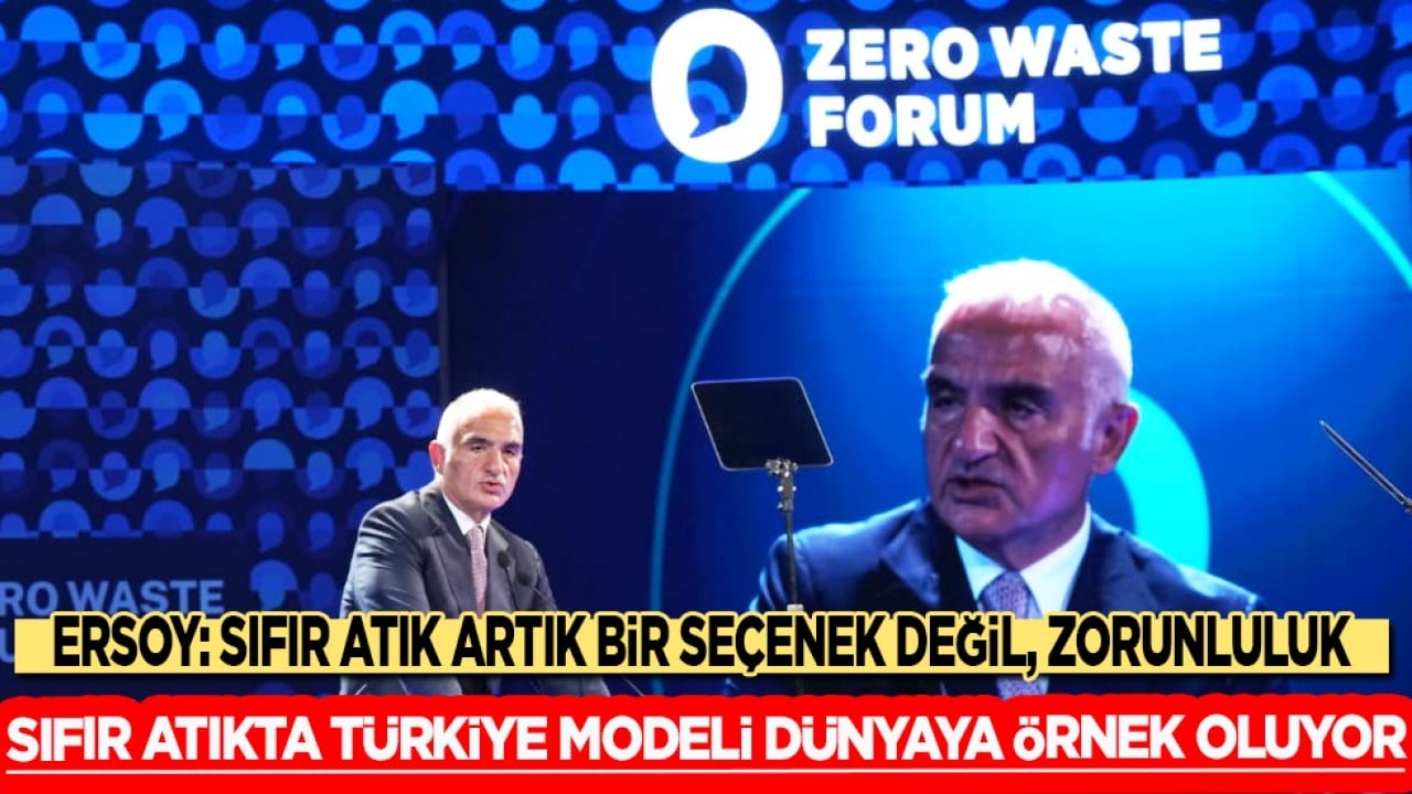 Sıfır atıkta Türkiye Modeli dünyaya örnek oluyor... Altyapıya 8 yılda 12,3 milyar liralık kaynak!