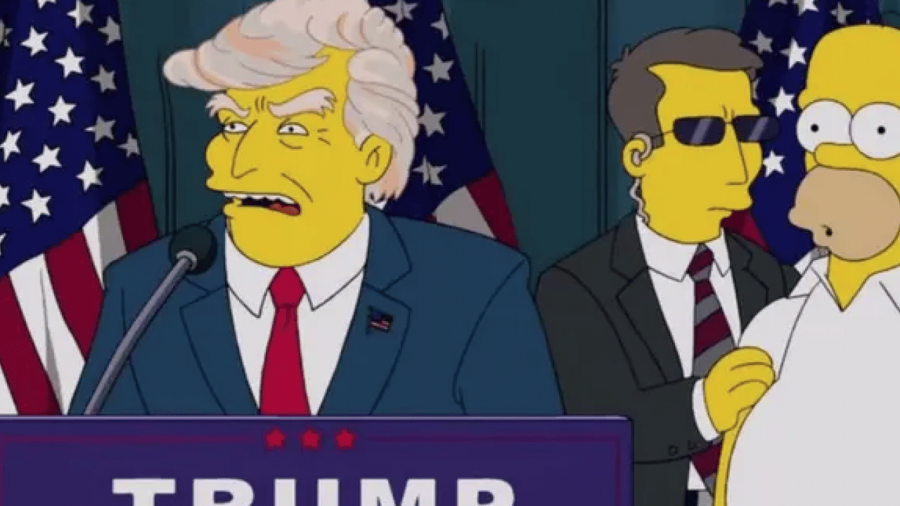 Foto - ABD’ye Trump'ı yazan tahmini önceden bilen Simpsons yazarı başkanlığa aday oldu: Yarış sürüyor