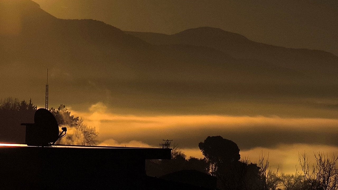 Foto - Sis her yeri kapladı! Dağ zirveleri adacık gibi kaldı