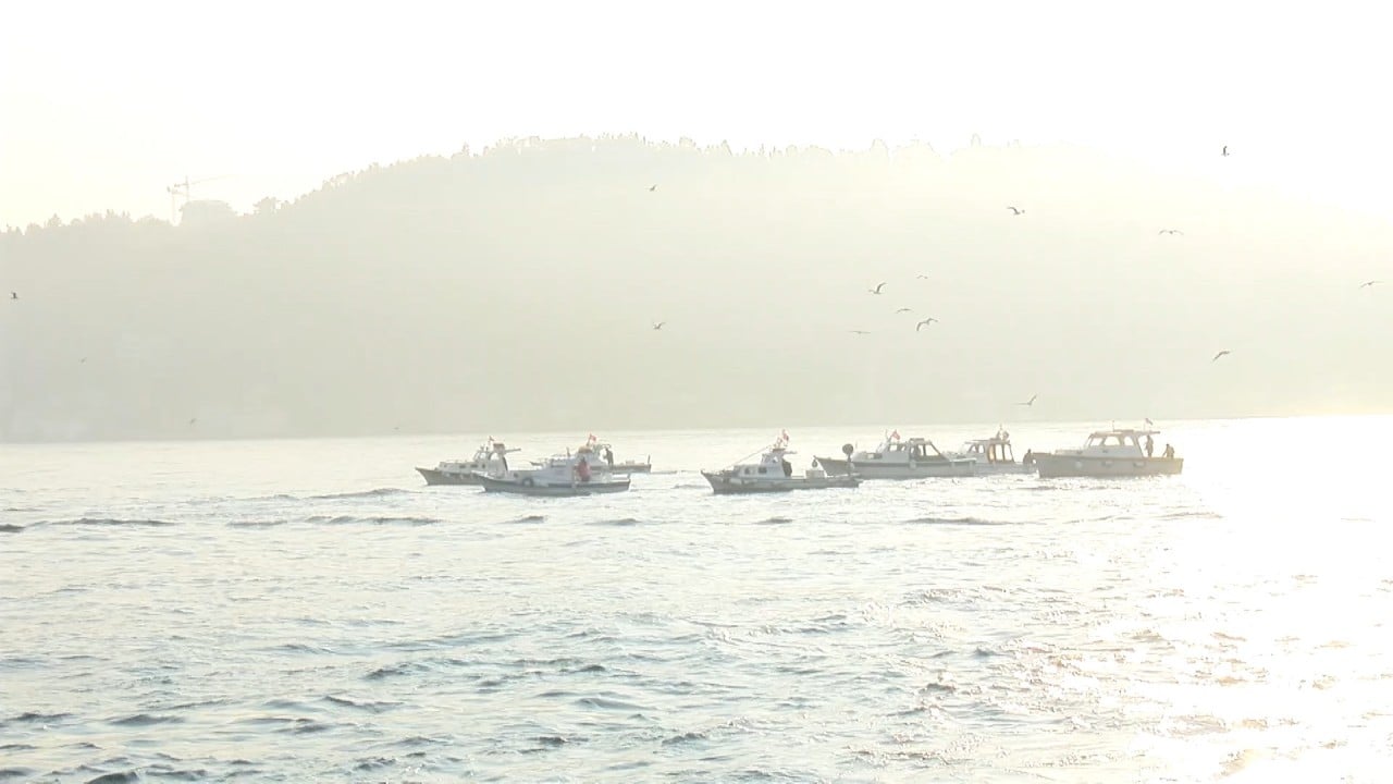 Foto - Sis, İstanbul Boğazı'nda görsel şölen oluşturdu