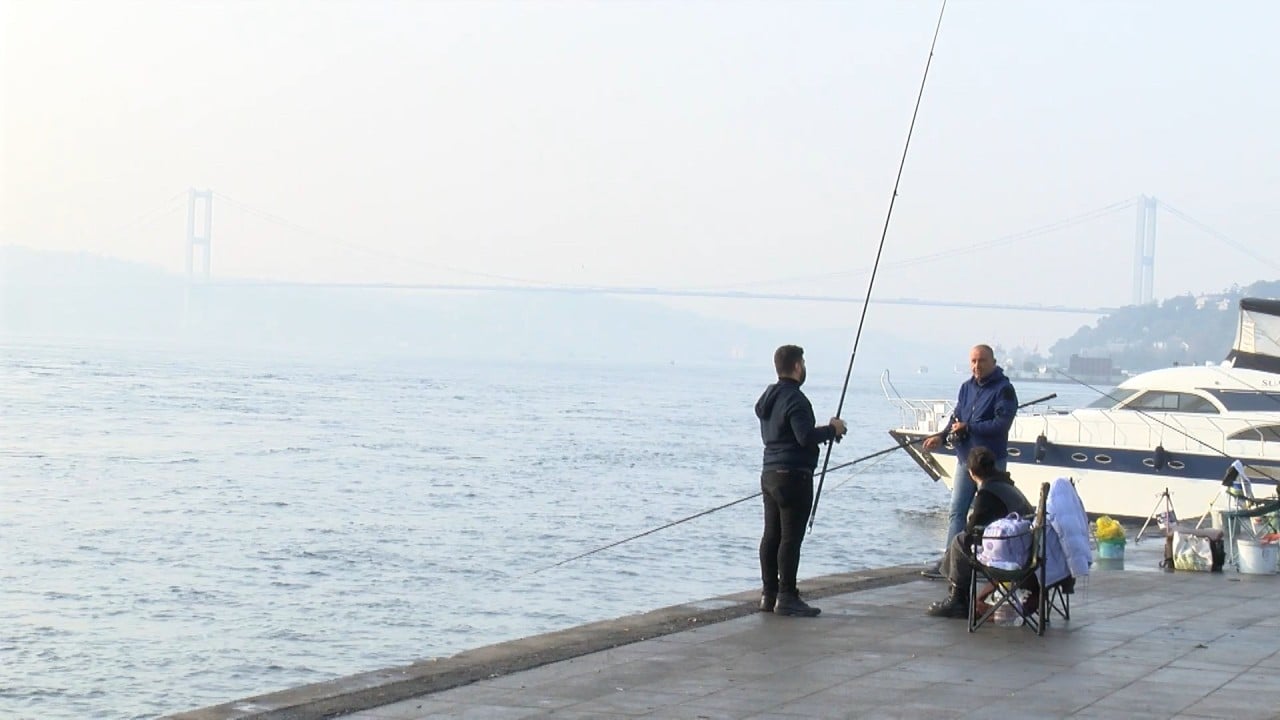Foto - Sis, İstanbul Boğazı'nda görsel şölen oluşturdu