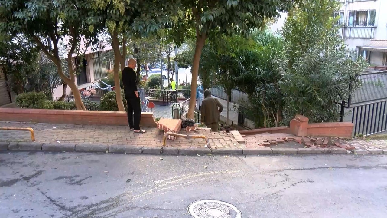 Foto - Şişli'deki çocuk parkında panik anları