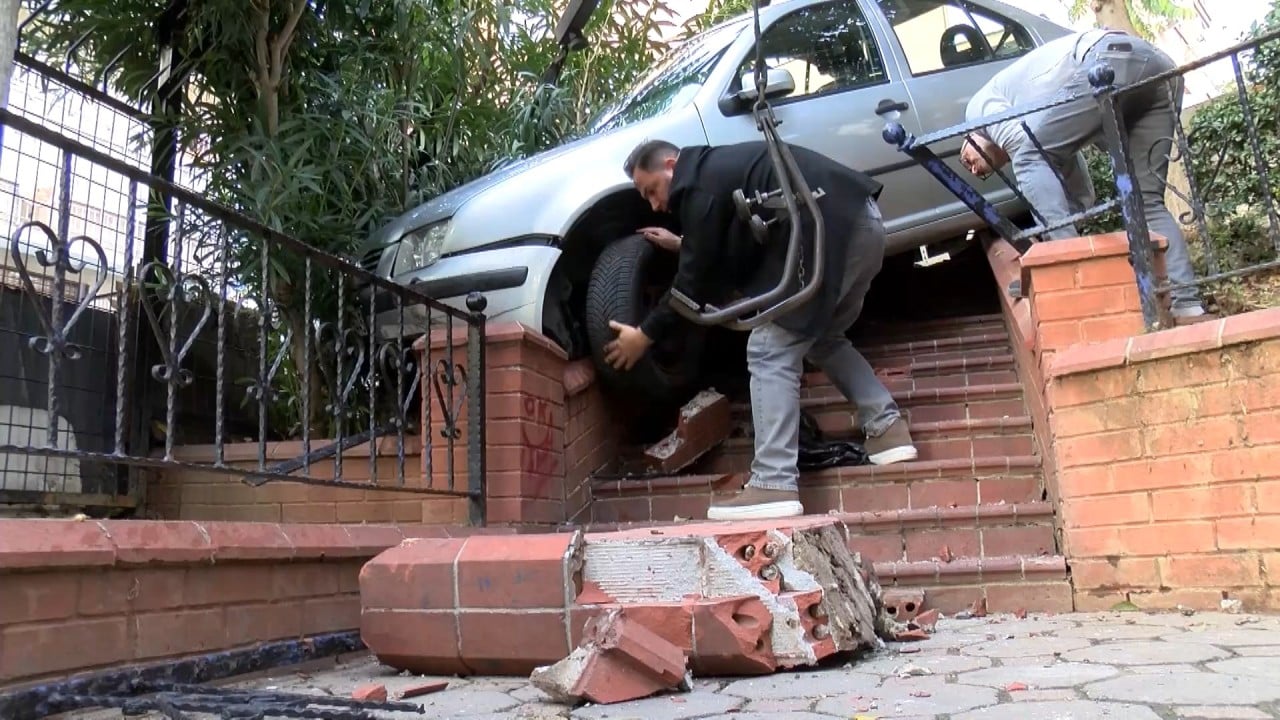 Foto - Şişli'deki çocuk parkında panik anları
