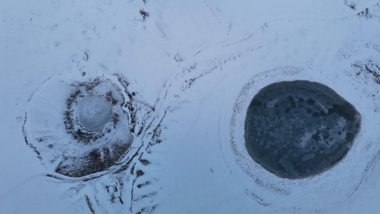 Sivas’ın ‘gözleri’ tamamen buz kesti