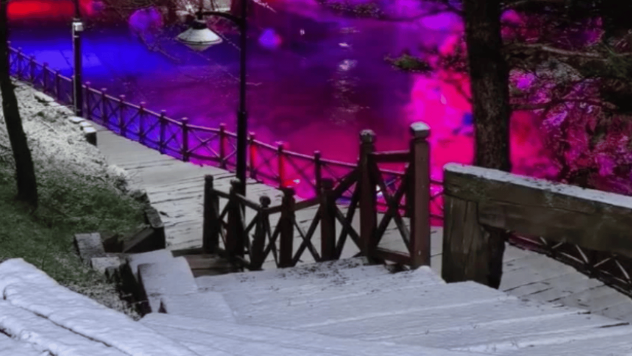 Foto - Sivas’ta kar şöleni! Manzaralar mest etti