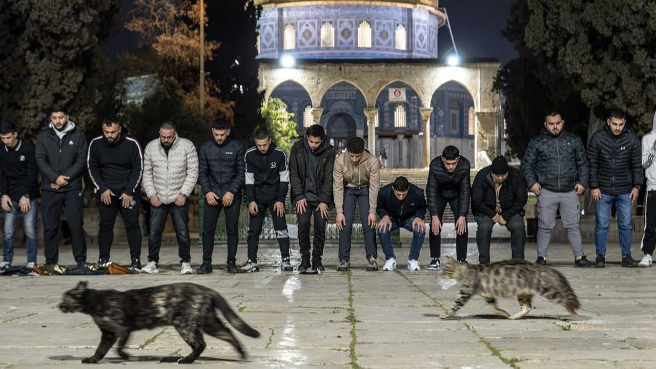 Foto - Siyonist abluka son buldu! Mescid-i Aksa ibadete açıldı