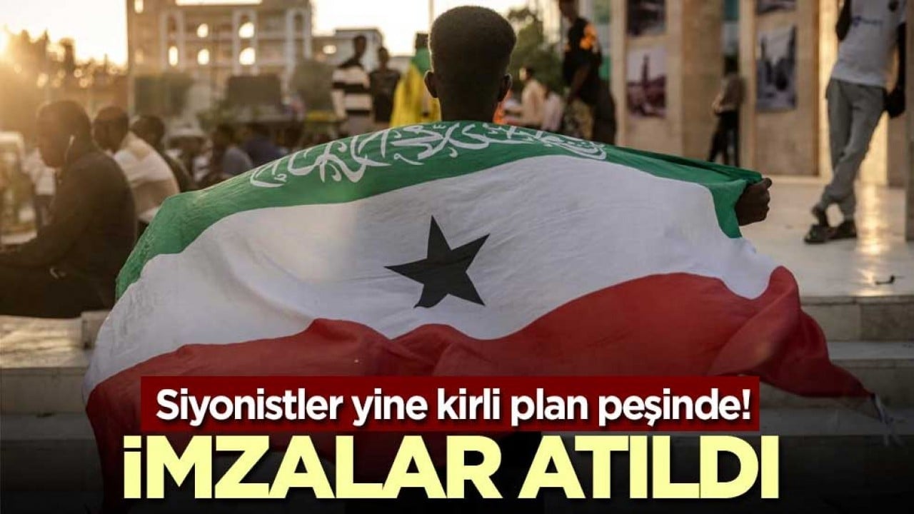 Siyonistler bir şeyler planlıyor! İmzalar atıldı
