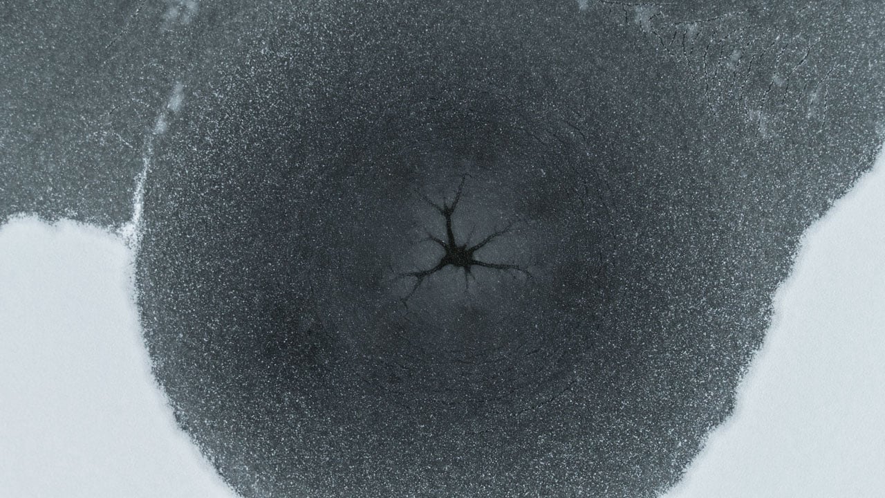 Foto - Soğuk hava etkisini arttırdı! Hafik Gölü'nde tablo gibi manzara