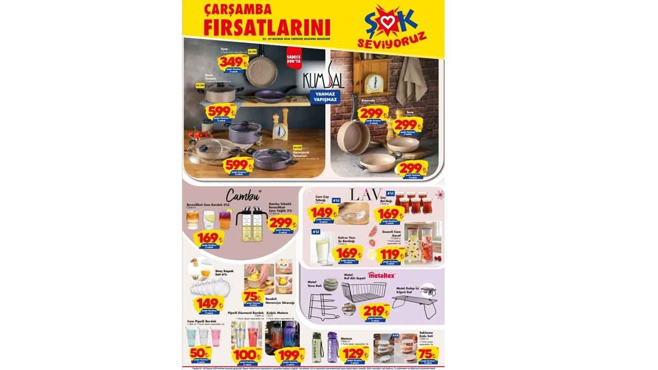 Foto - ŞOK 3-9 Haziran 2026 Aktüel Kataloğu açıklandı! Ankastre, Klima ve TV'de büyük indirim