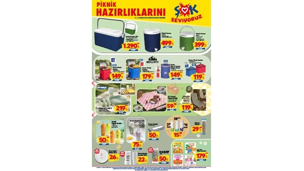 Foto - ŞOK Aktüel 10 Haziran 2026 Kataloğu yayınlandı: Süpürgeden plaj ürünlerine kadar dev indirim!