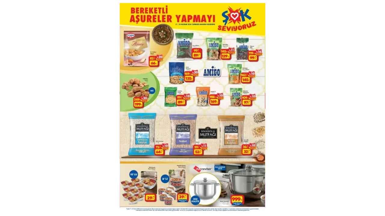Foto - ŞOK Aktüel 17-23 Haziran 2026 Kataloğu yayınlandı: Gıda ürünlerinde indirim rüzgarı