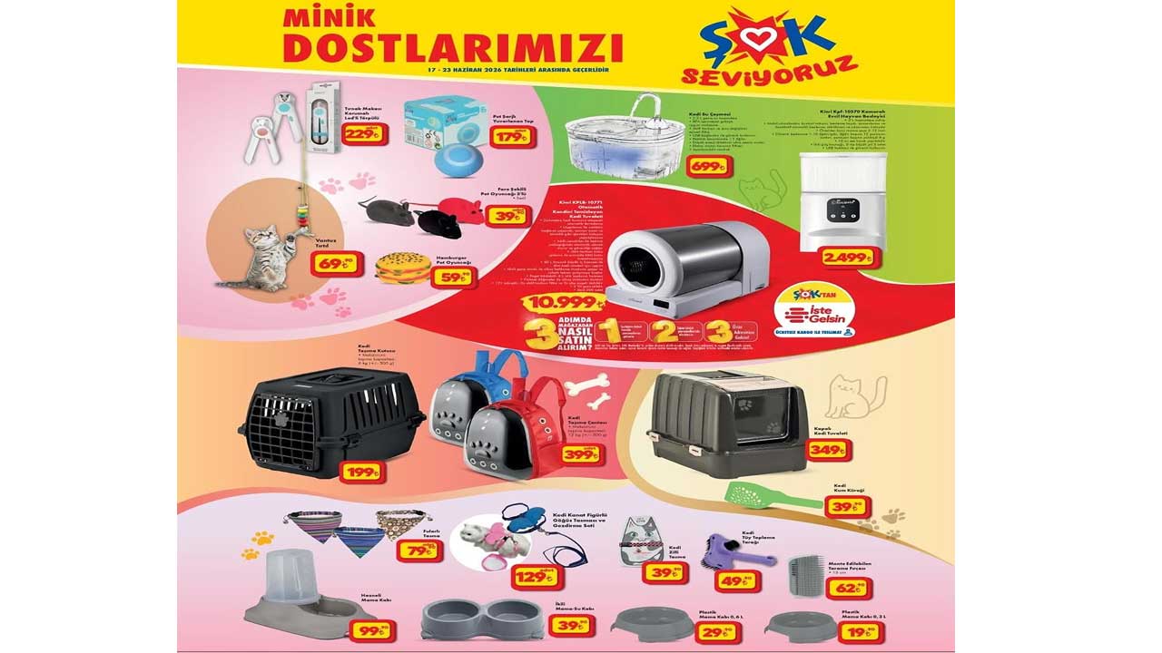 Foto - ŞOK Aktüel 17 Haziran 2026 Kataloğu yayınlandı: ŞOK'tan heyecanlandıran indirim
