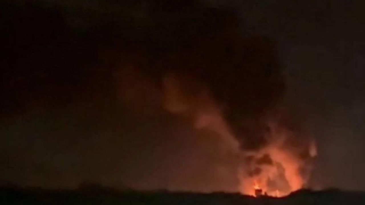 Foto - Şok gelişme! Petrol tesisi vuruldu