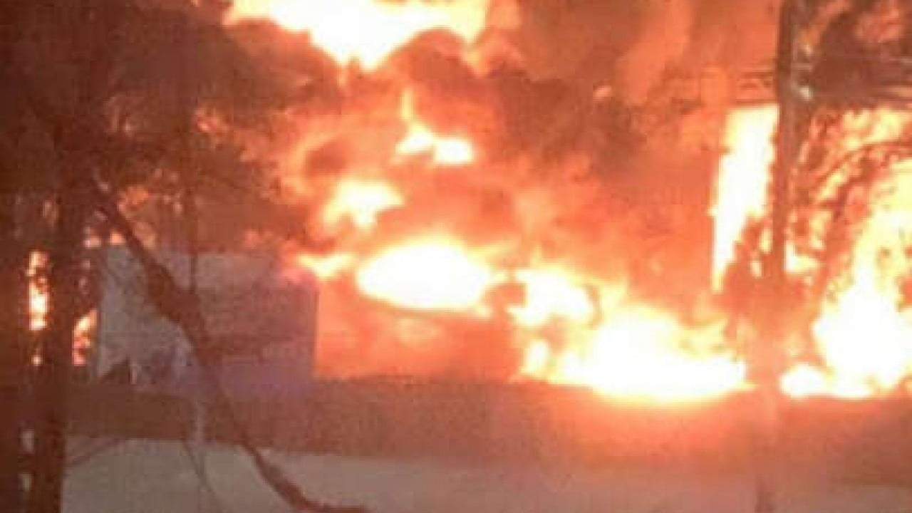 Foto - Şok gelişme! Petrol tesisi vuruldu