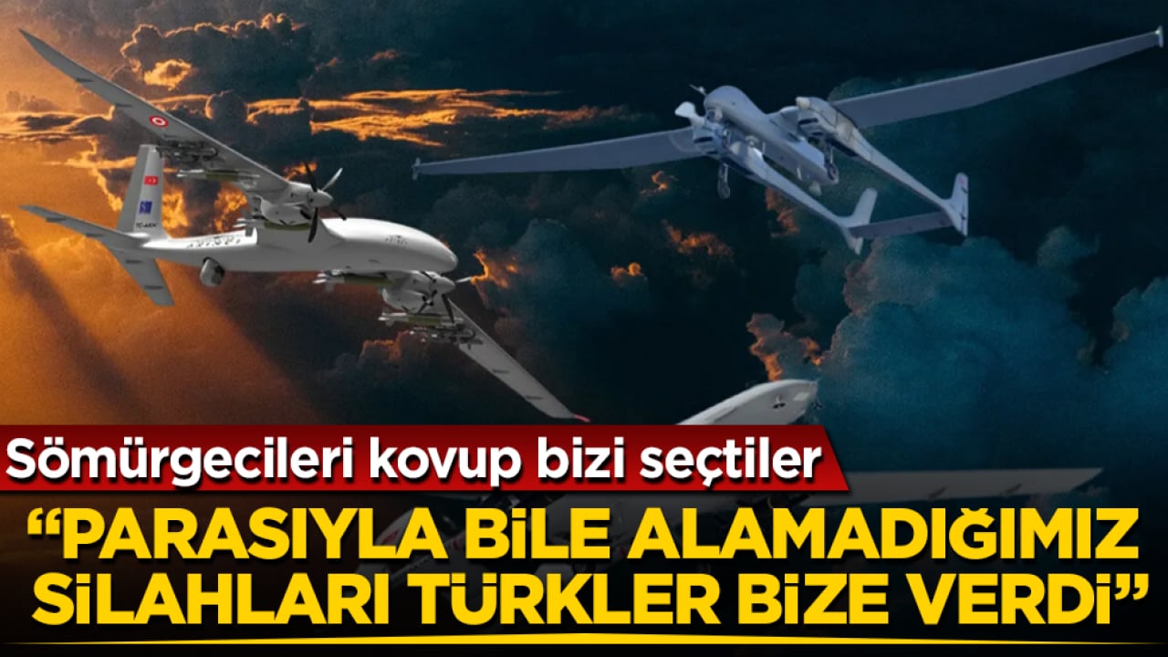 Sömürgecileri kovup bizi seçtiler: Parasıyla bile alamadığımız silahları Türkler bize verdi