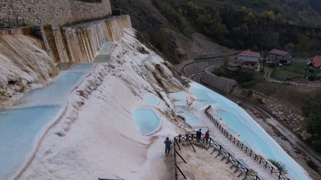 Foto - Son 3 yılda rekor ziyaretçi! Burası Pamukkale değil Giresun