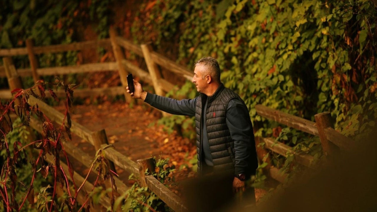 Foto - Sonbaharın en güzel hali! Aktaş şelalesi renk cümbüşüyle büyülüyor