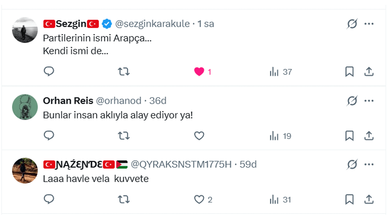 Foto - Sonunda balatayı sıyırdılar… Irkçı Ümit’in sağ kolu: Türkçe bilmeyen cennete giremez