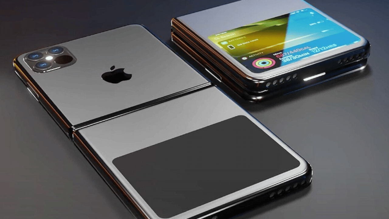 Foto - Sonunda görüntüler sızdı: Katlanabilir iphone böyle görünecek! 