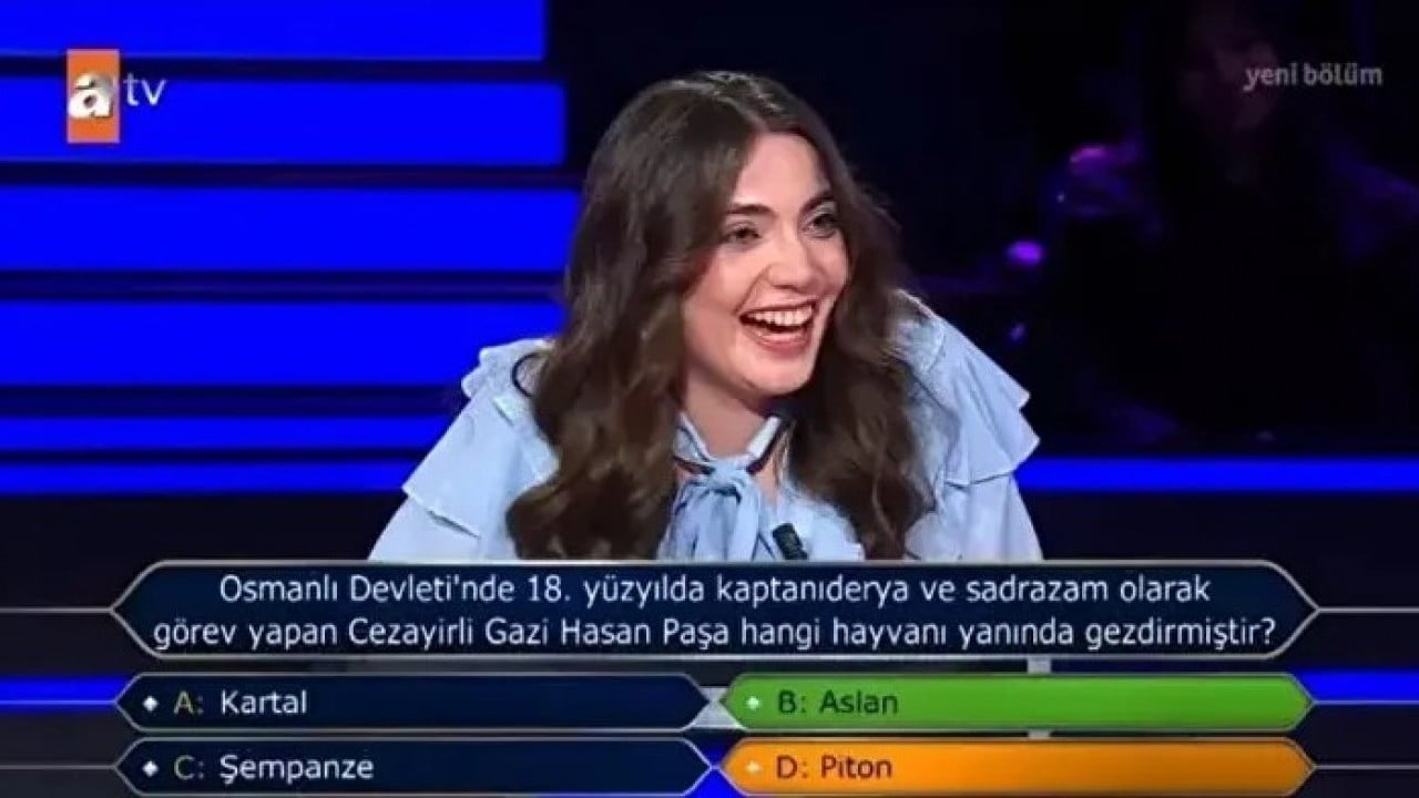 Foto - Sosyal medya viral oldu! Yarışmacıyı terleten Osmanlı sorusu