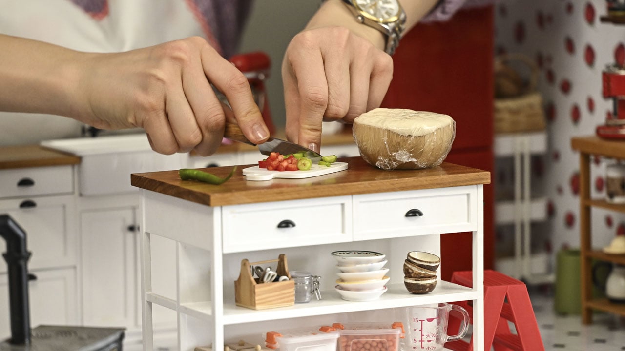 Foto - Sosyal medyada ilgi odağı oldu! Bu mutfakta her şey gerçek