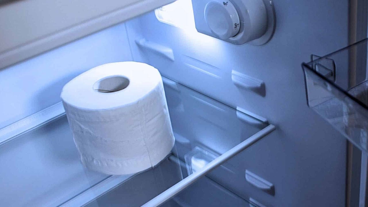 Foto - Sosyal medyada popüler oldu! Bu insanlar neden buzdolabına tuvalet kağıdı koyuyor?
