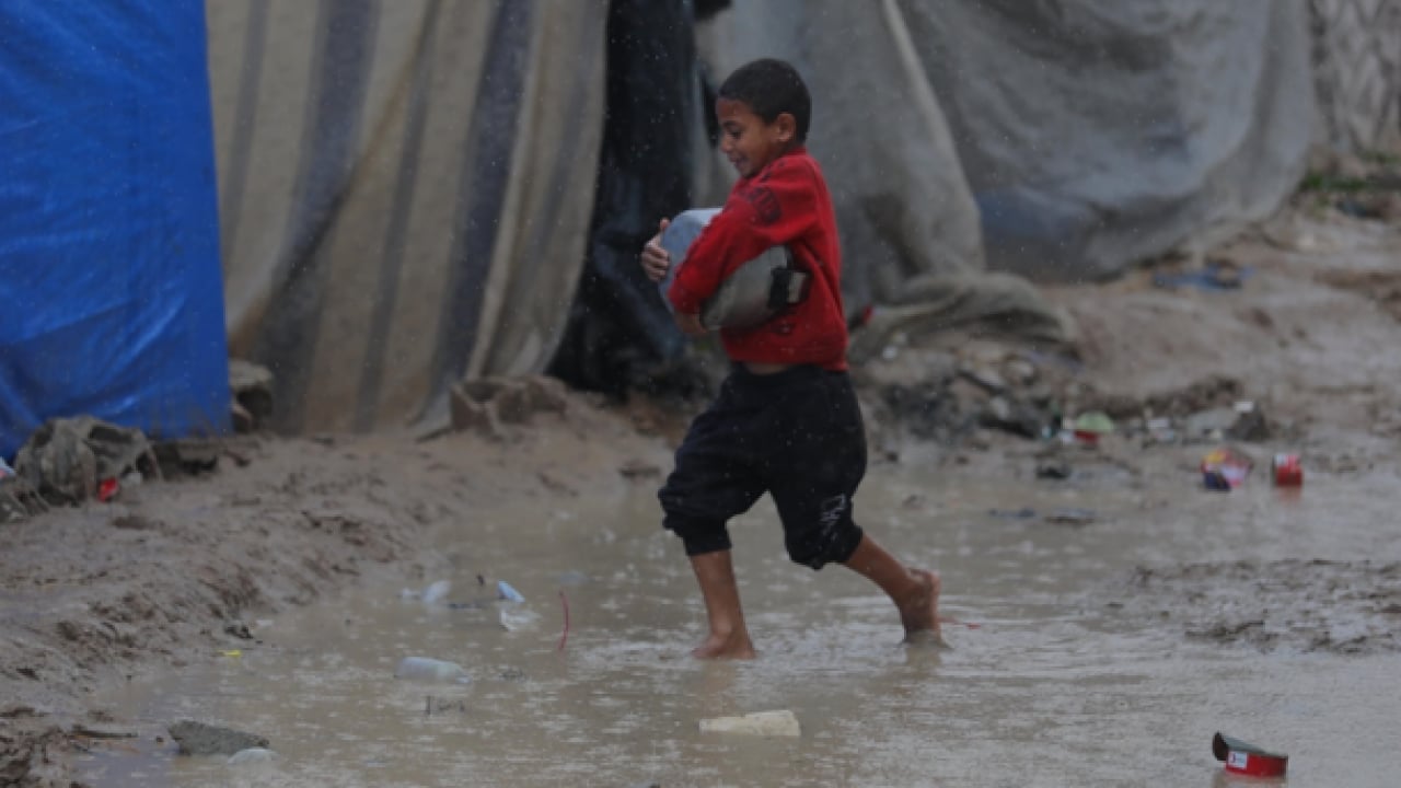 Foto - Sözde ateşkes, özde sefalet: İsrail’in insani yardım ambargosu kış felaketiyle birleşti