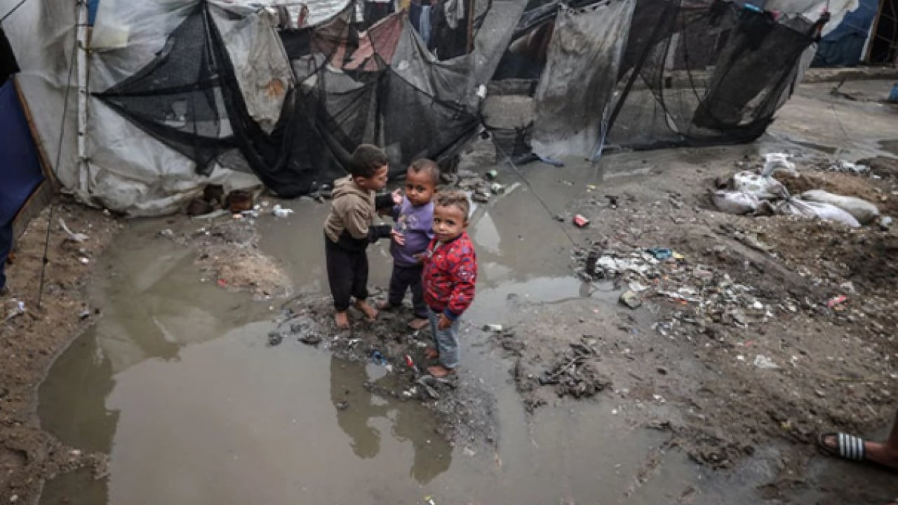 Foto - Sözde ateşkes, özde sefalet: İsrail’in insani yardım ambargosu kış felaketiyle birleşti