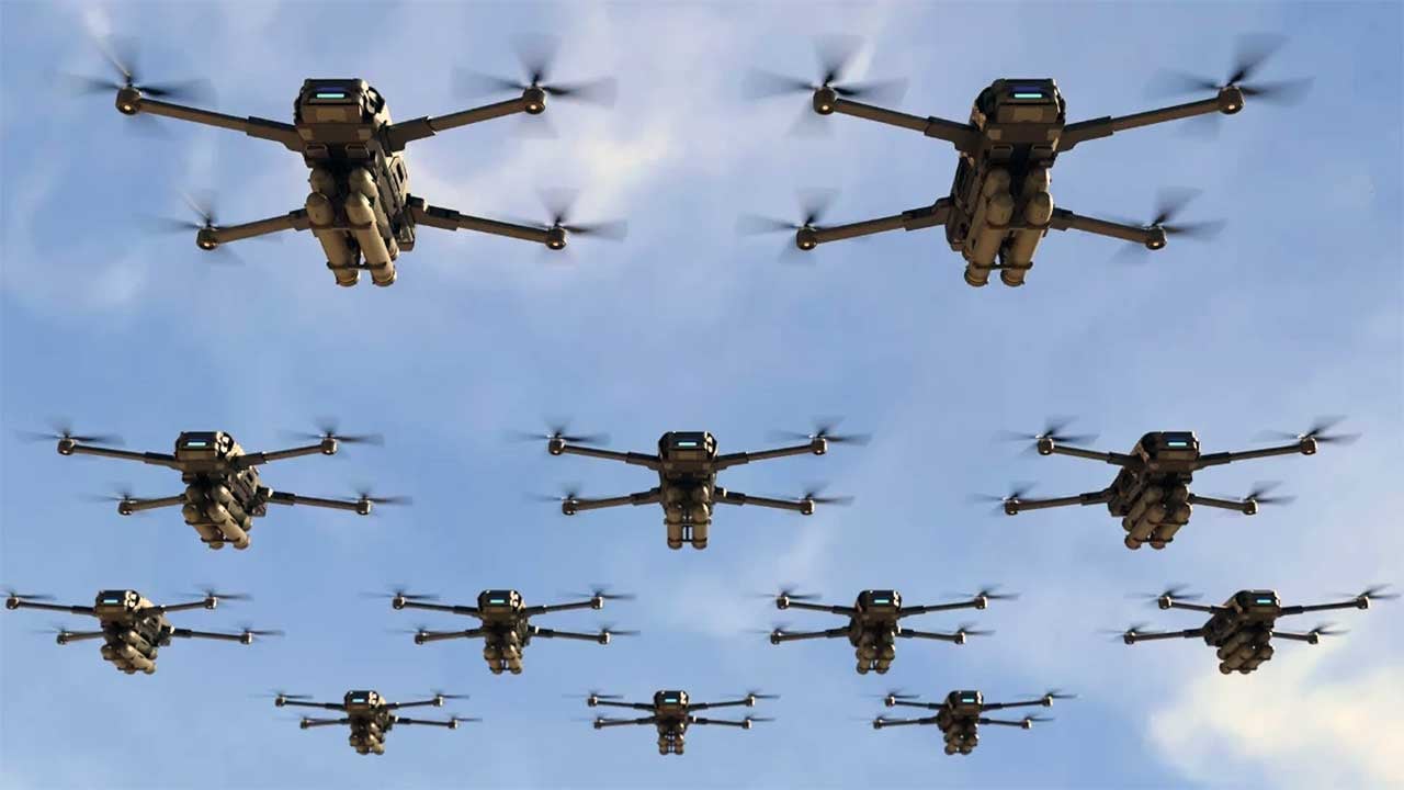 Foto - SpaceX, gizli dron sürüsü programına katılıyor