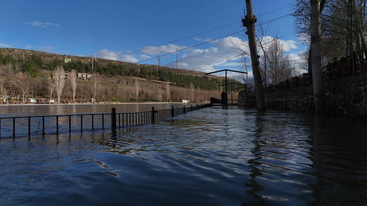 Foto - Su seviyesi yükseldi ‘Dicle’ kendine geldi