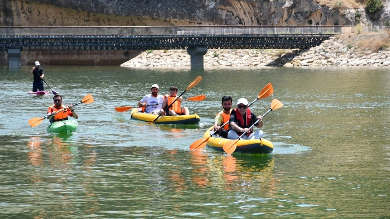 Foto - Su sporlarının yeni adresi Hasankeyf kano ve SUP ile tanıştı