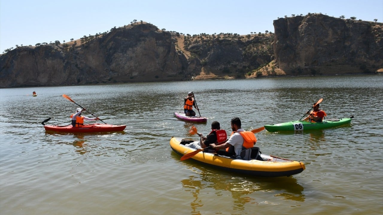 Foto - Su sporlarının yeni adresi Hasankeyf kano ve SUP ile tanıştı