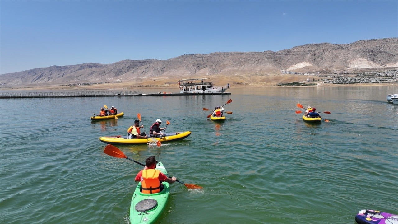 Foto - Su sporlarının yeni adresi Hasankeyf kano ve SUP ile tanıştı
