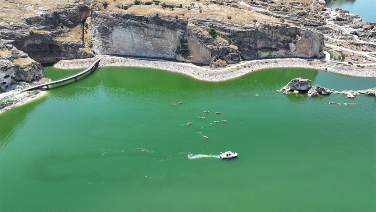 Su sporlarının yeni adresi Hasankeyf kano ve SUP ile tanıştı