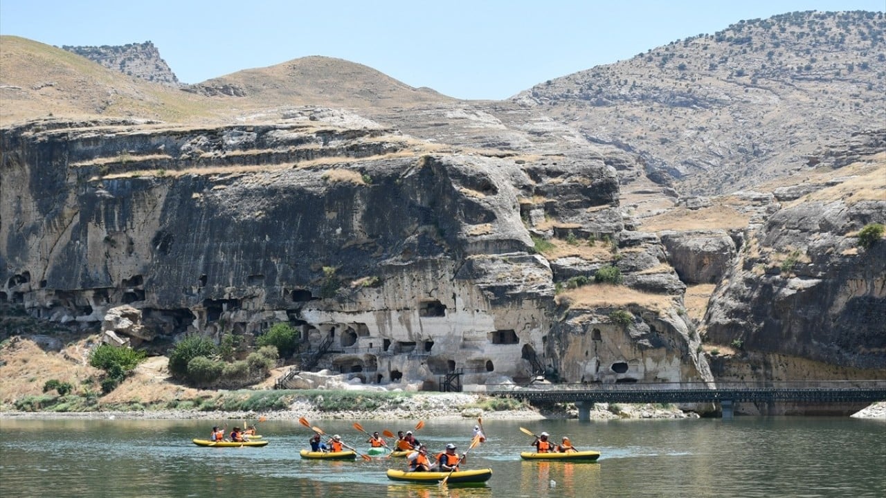 Foto - Su sporlarının yeni adresi Hasankeyf kano ve SUP ile tanıştı