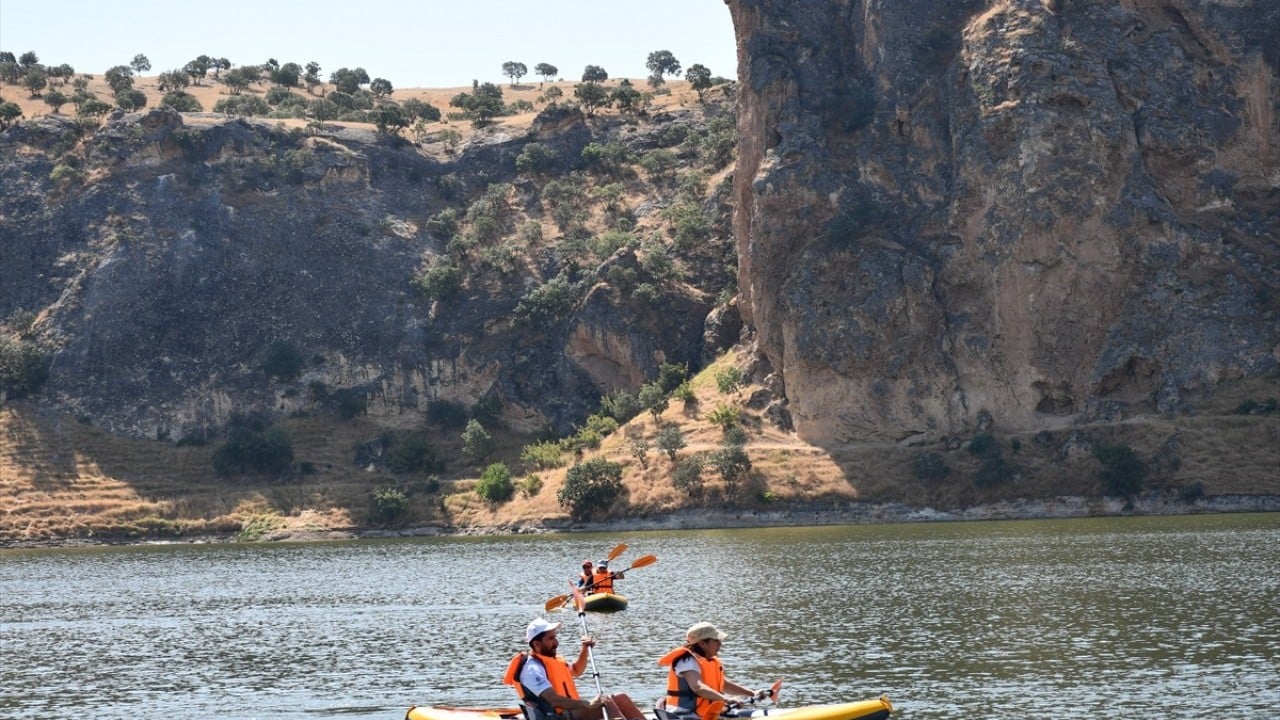 Foto - Su sporlarının yeni adresi Hasankeyf kano ve SUP ile tanıştı