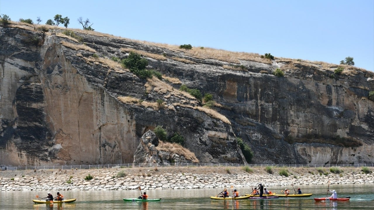 Foto - Su sporlarının yeni adresi Hasankeyf kano ve SUP ile tanıştı
