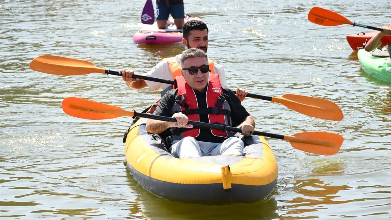 Foto - Su sporlarının yeni adresi Hasankeyf kano ve SUP ile tanıştı