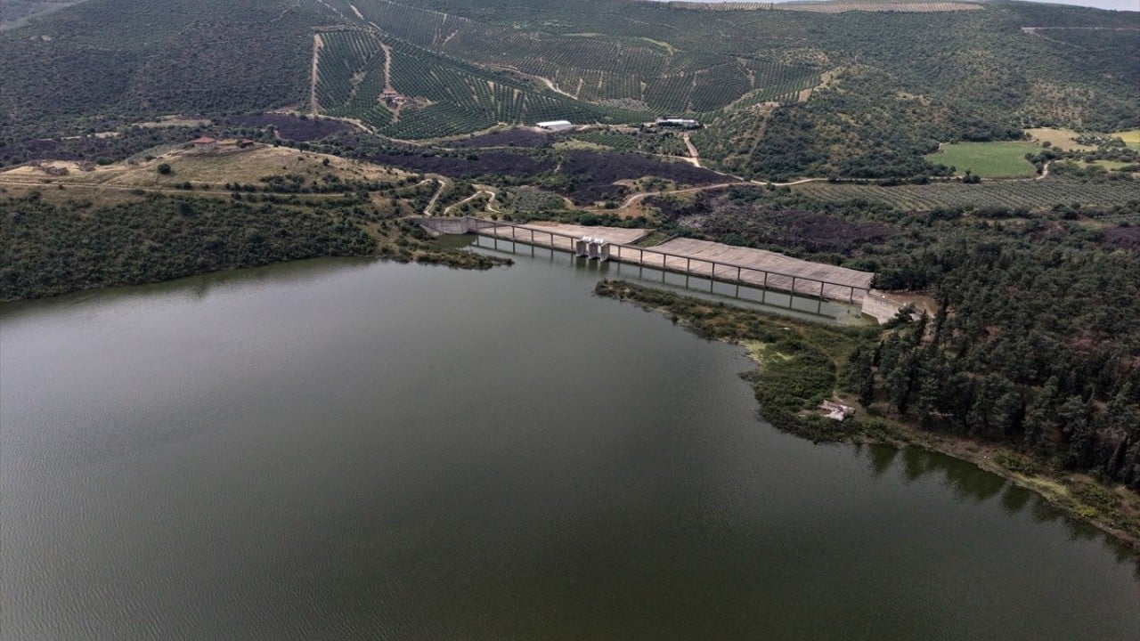 Foto - Sulama dönemine destek Demirköprü Barajı Marmara Gölü’ne hayat veriyor