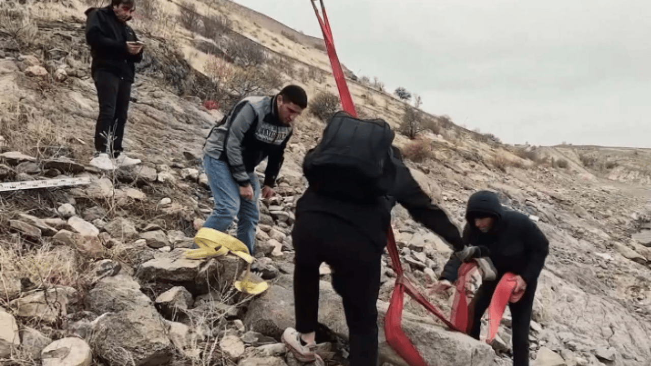Foto - Sular çekilince gün yüzüne çıktı! Hemen koruma altına alındı