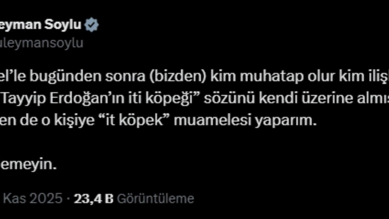 Foto - Süleyman Soylu’dan AK Partililere uyarı: Ben de "it-köpek" muamelesi yaparım