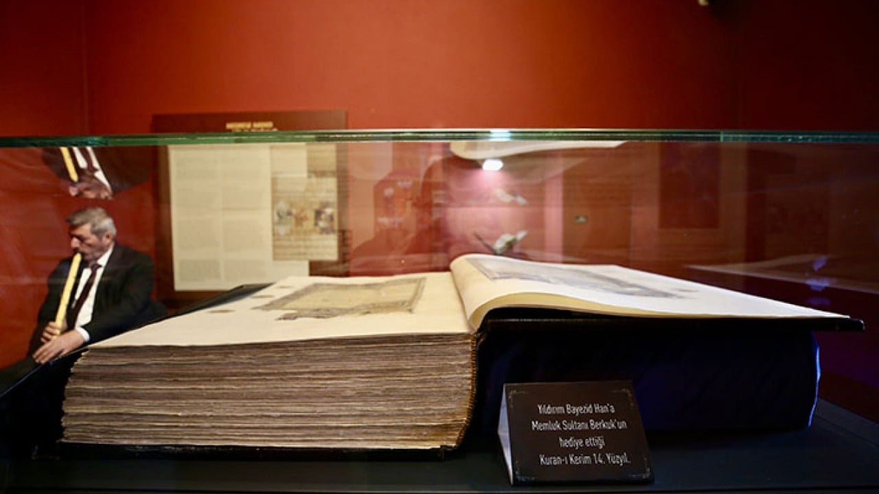 Foto - Sultan Berkuk'un Yıldırım Bayezid'e dostluk yadigarı