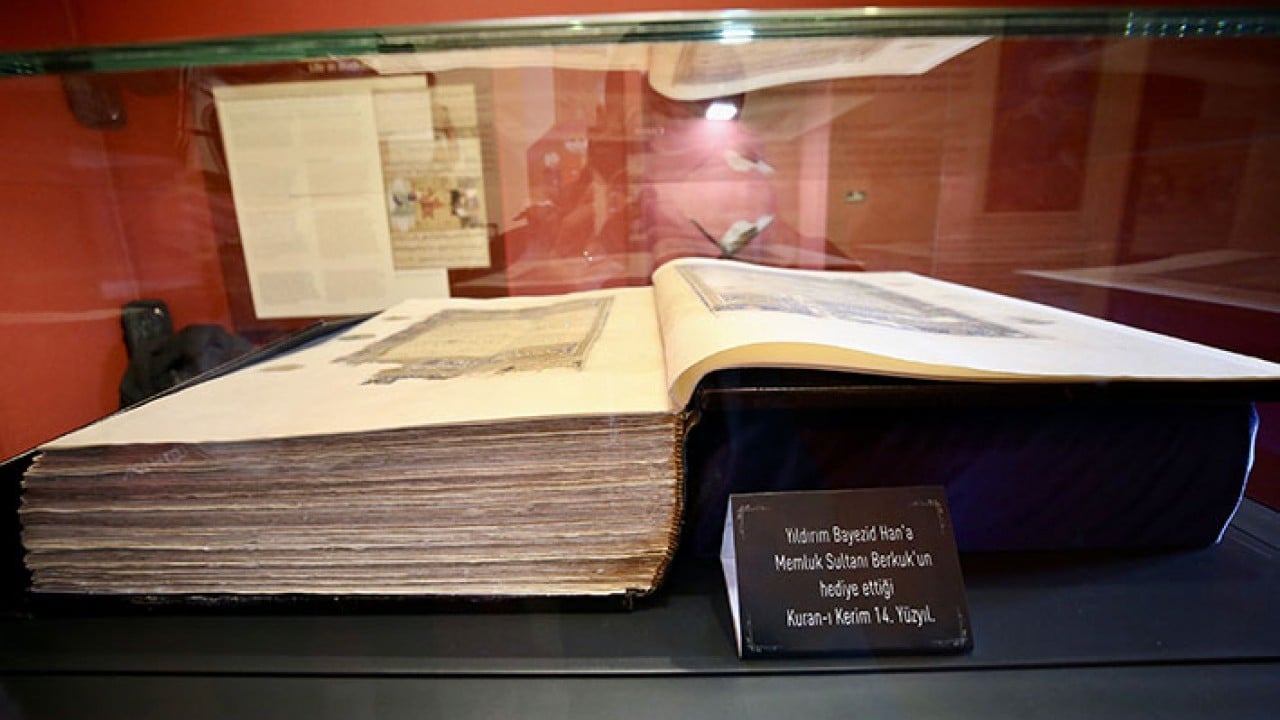 Foto - Sultan Berkuk'un Yıldırım Bayezid'e dostluk yadigarı