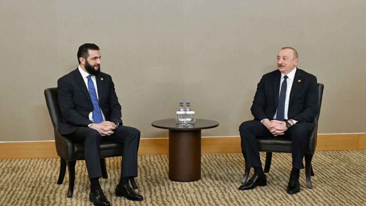 Foto - Suriye lideri Şara'dan Azerbaycan hamlesi