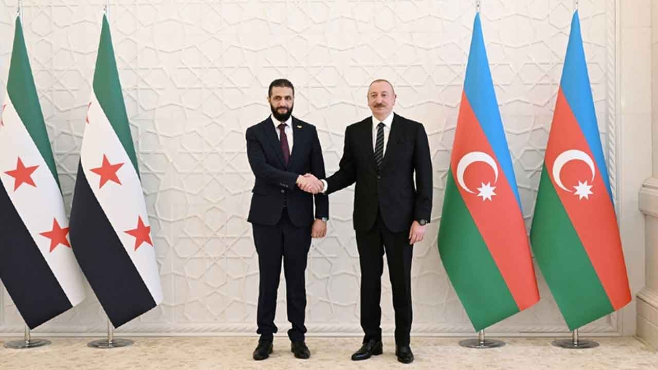 Foto - Suriye lideri Şara'dan Azerbaycan hamlesi